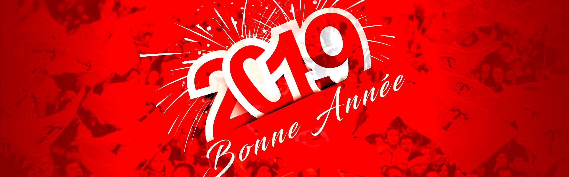 Meilleurs voeux Rouge et Noirs de Bonheur